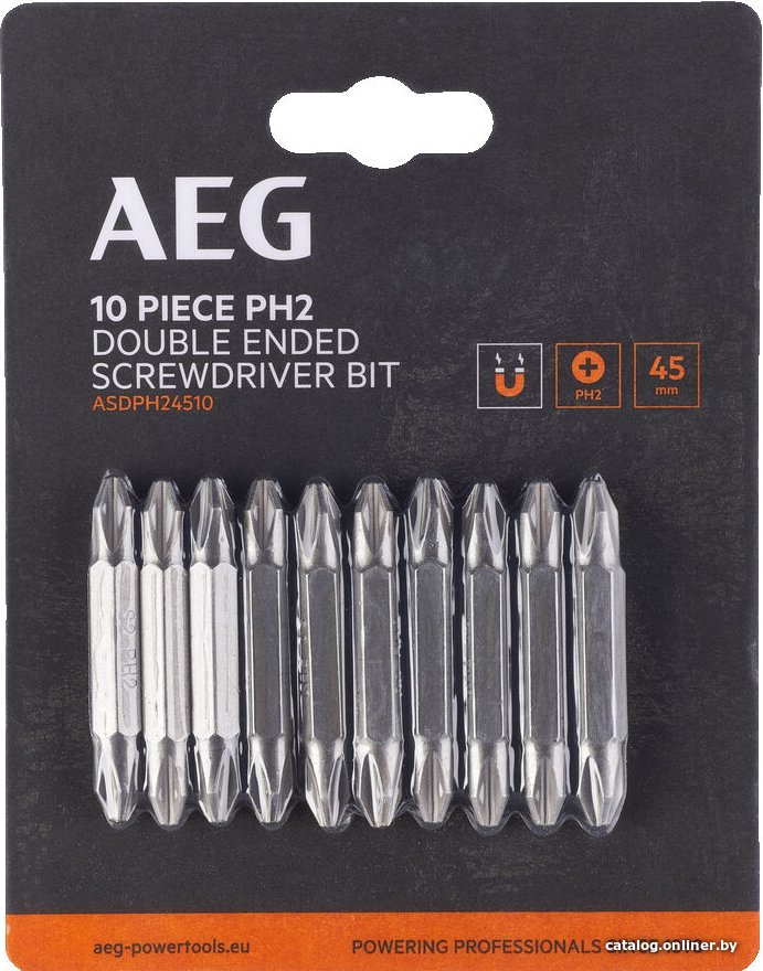 Набор бит AEG Powertools 4932479515 (10 шт)