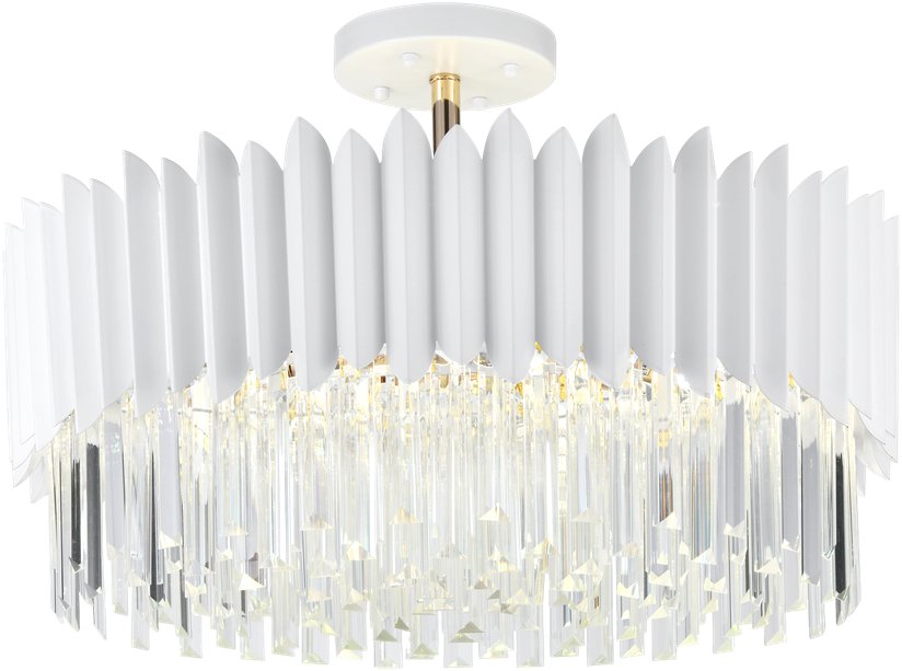 

Люстра средней высоты Mirastyle CF-98129/600 WT