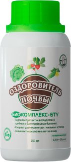 

Удобрение Экодачник Оздоровитель Почвы Биокомплекс-БТУ 250 мл
