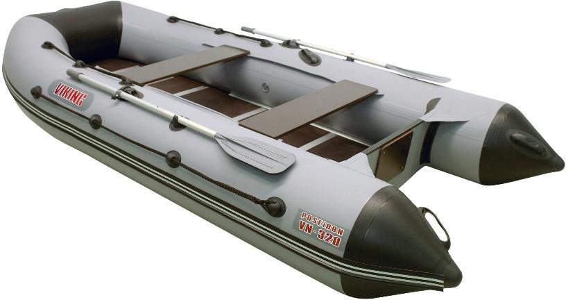 Моторно-гребная лодка Мнев и Ко Викинг VN 320H серый/черный