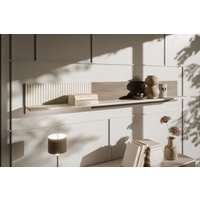 Полка Halmar Random 2 P-1 (кашемир/орех/черный)