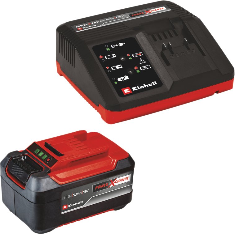 

Аккумулятор с зарядным устройством Einhell PXC-Starter-Kit 4512114 (18В/5.2 Ач + 18В)