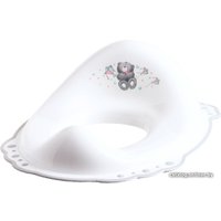 Детская накладка на унитаз Maltex Мишка 4088 (серый/белый)