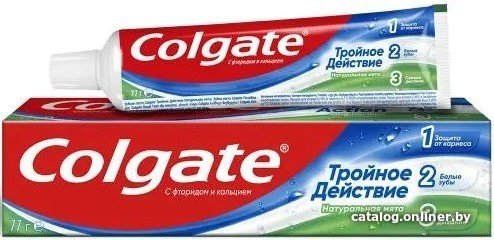 Зубная паста Colgate Тройное действие (50 мл)