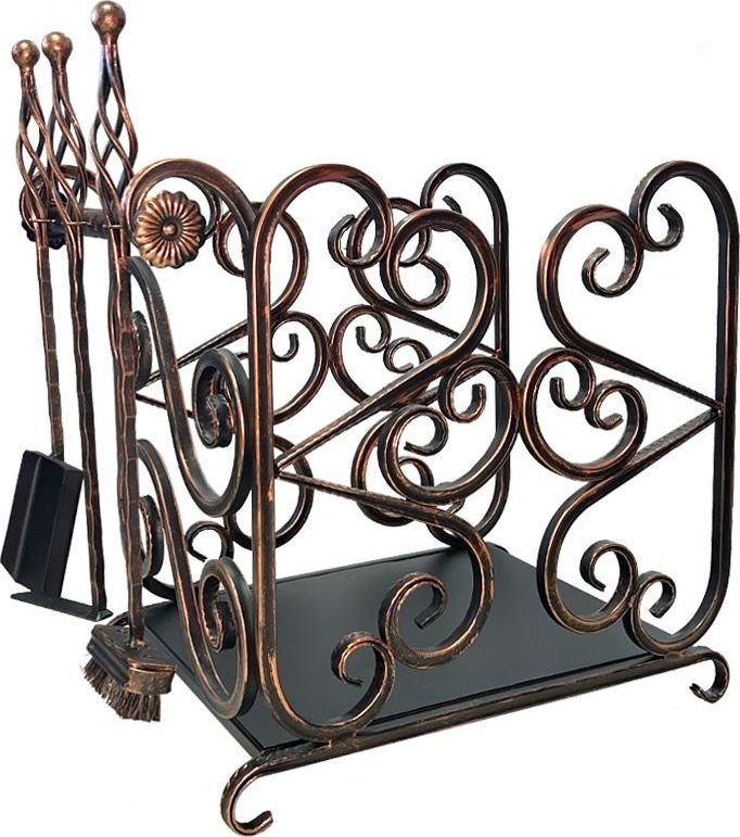 Дровница Мастер Феррум МФ-4 (бронза)