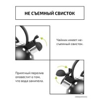 Чайник со свистком TimA WTK135BLK