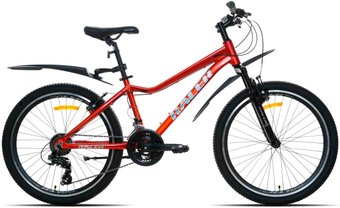 Велосипед Racer Vega 24 2025 (красный глянец)