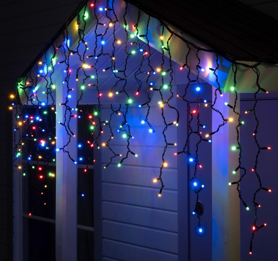 

Гирлянда бахрома Luazon 3x0.9 м 232 LED 5204452 (черный каучук провод, мульти)