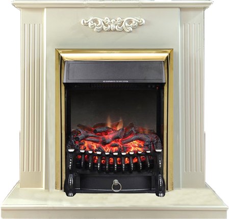 

Каминокомплект Smolcom Lumsden STD-ASP с RealFlame Fobos-S Lux BR (белый ваниль)