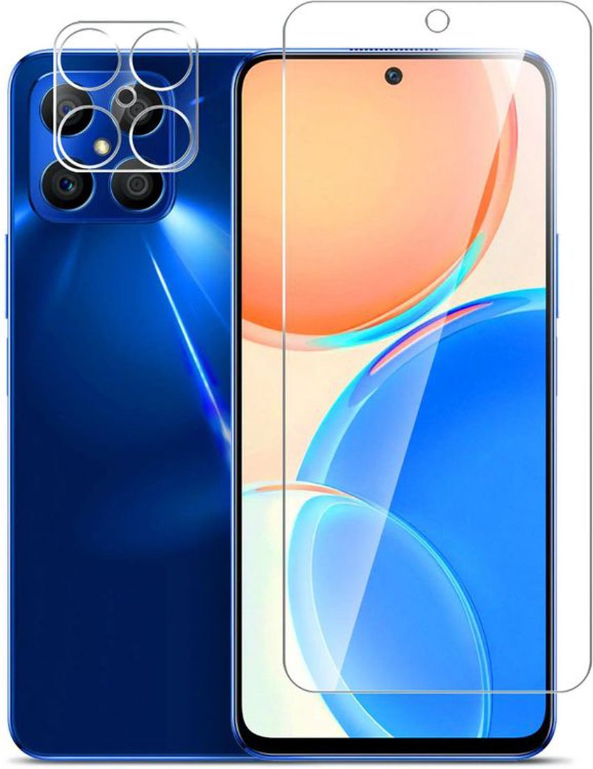Защитное стекло BoraSCO Для Honor X8 антиблик гибридная 71136