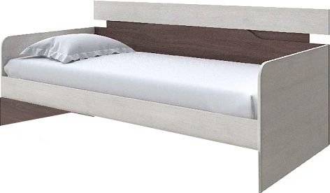 

Кровать-тахта PROxSON Milton 120x200 (дуб шамони светлый 124/ясень шимо темный)