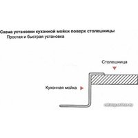 Кухонная мойка Wisent W35050
