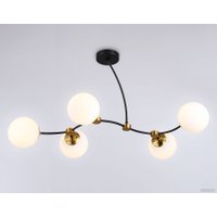 Люстра средней высоты Ambrella light Traditional TR2548/5 BK/SB