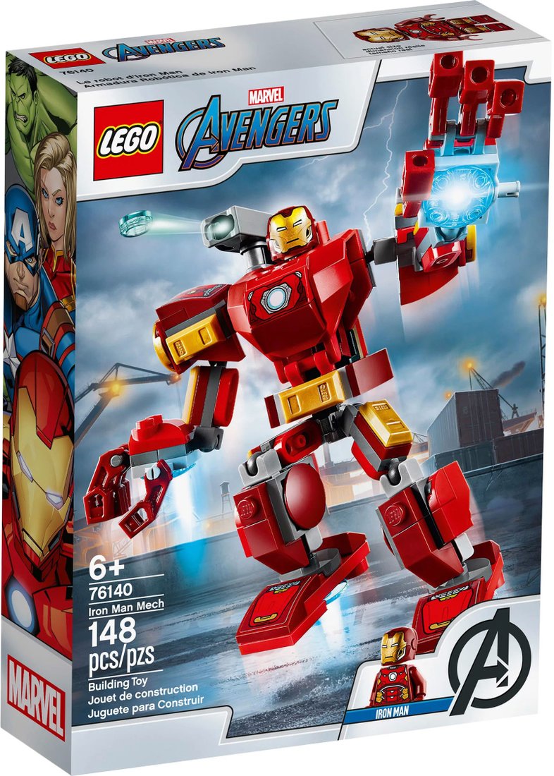 

Конструктор LEGO Marvel Super Heroes 76140 Железный Человек: трансформер