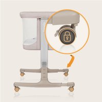 Приставная детская кроватка Lionelo Aurora (beige cappuccino)