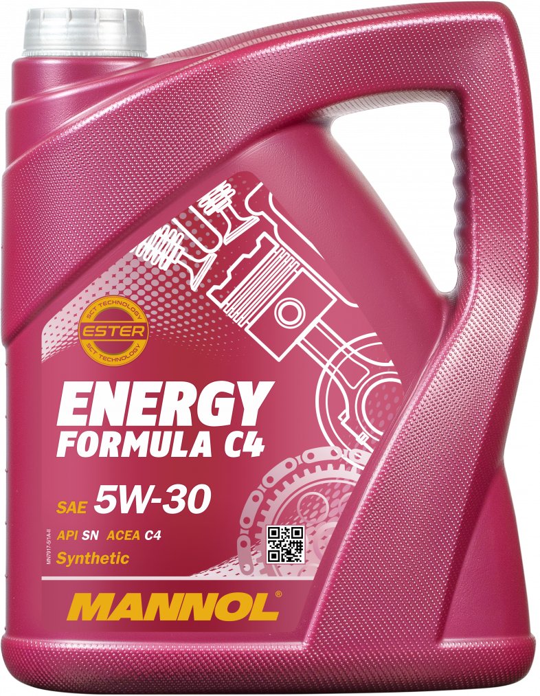 

Моторное масло Mannol Energy Formula C4 5W-30 5л