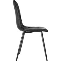 Стул Mio Tesoro Тренто DC-146 (графит/черный)