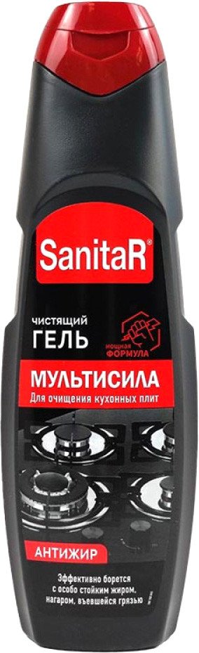 

Средство для плит и духовок SanitaR Мультисила для чистки кухонных плит 500 г