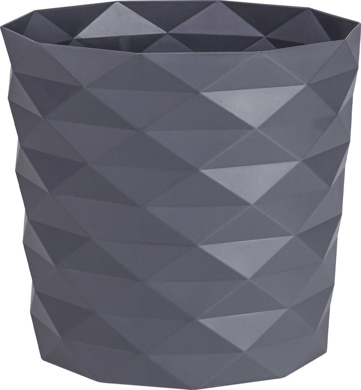 

Кашпо La Decoro Диамант КШ-3532 (серый)