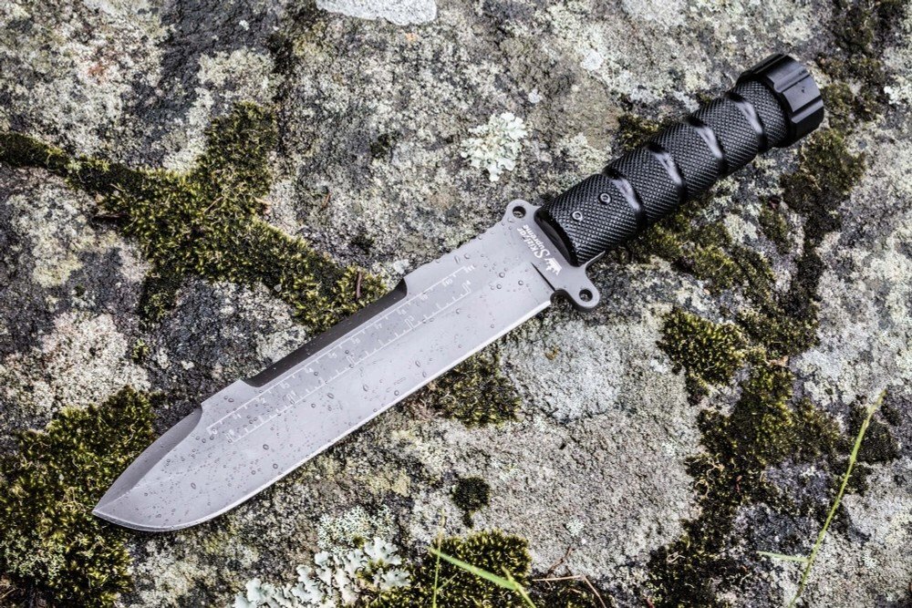 Нож Kizlyar Supreme Survivalist X D2 StoneWash