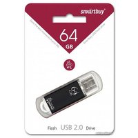 USB Flash SmartBuy 64GB V-Cut Black (SB64GBVC-K)