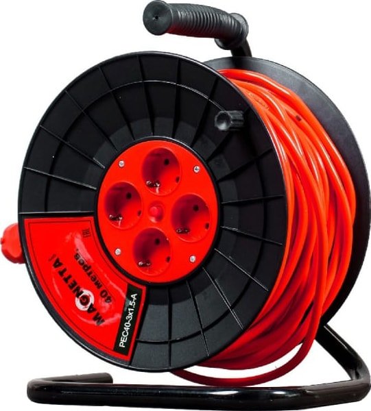 

Удлинитель на катушке Magnetta PEC40-3X1.5-A