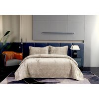 Набор текстиля для спальни Sofi De MarkO Деварта 240x260 Пок-Дв-240x260кп (капучино)