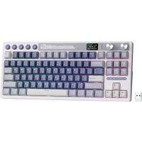 Клавиатура Royal Kludge M87 RGB Ocean Blue (RK Chartreuse)