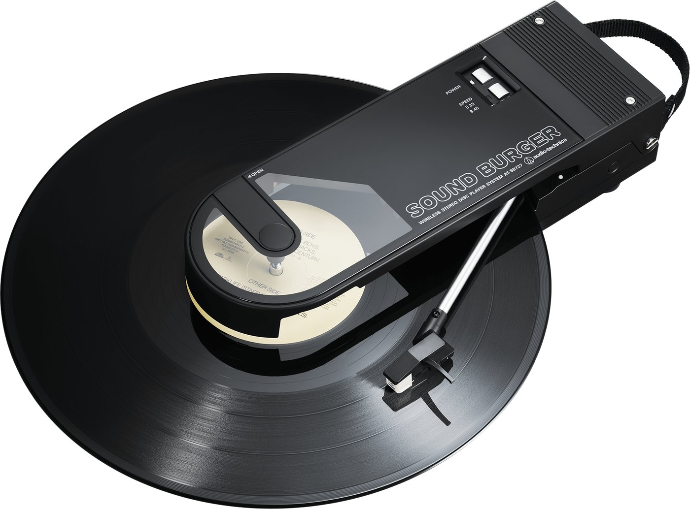 

Виниловый проигрыватель Audio-Technica Sound Burger AT-SB727 (черный)