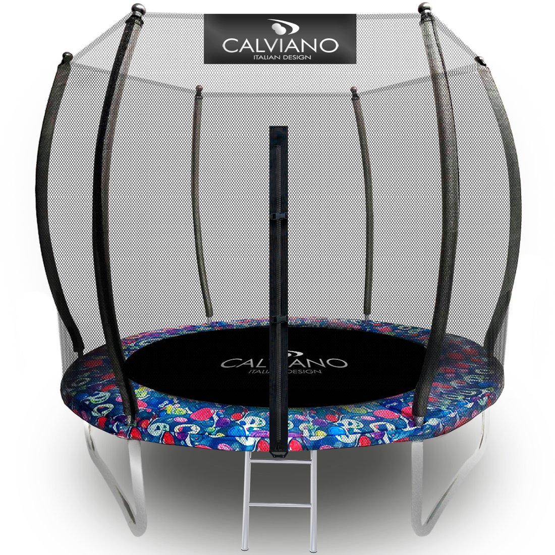 

Батут Calviano Outside Master Smile 312 см - 10ft (внешняя сетка, с лестницей)