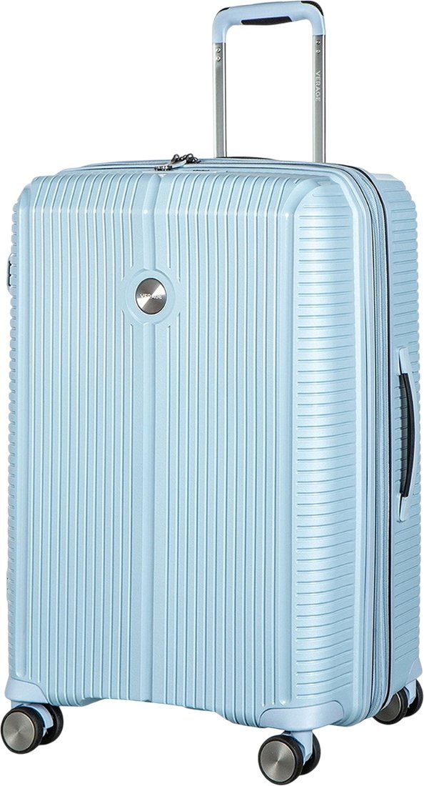 

Чемодан-спиннер Verage Rome 19006-M 67 см (полярно-голубой)