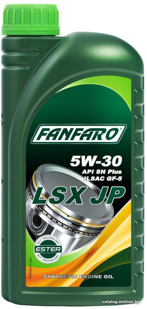 Моторное масло Fanfaro LSX JP 5W-30 1л