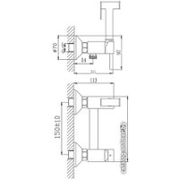 Смеситель Haiba HB5510 (хром)