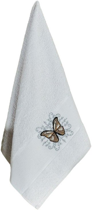 

Полотенце Merzuka Kontes 50x90 11960 (в коробке,кремовый)