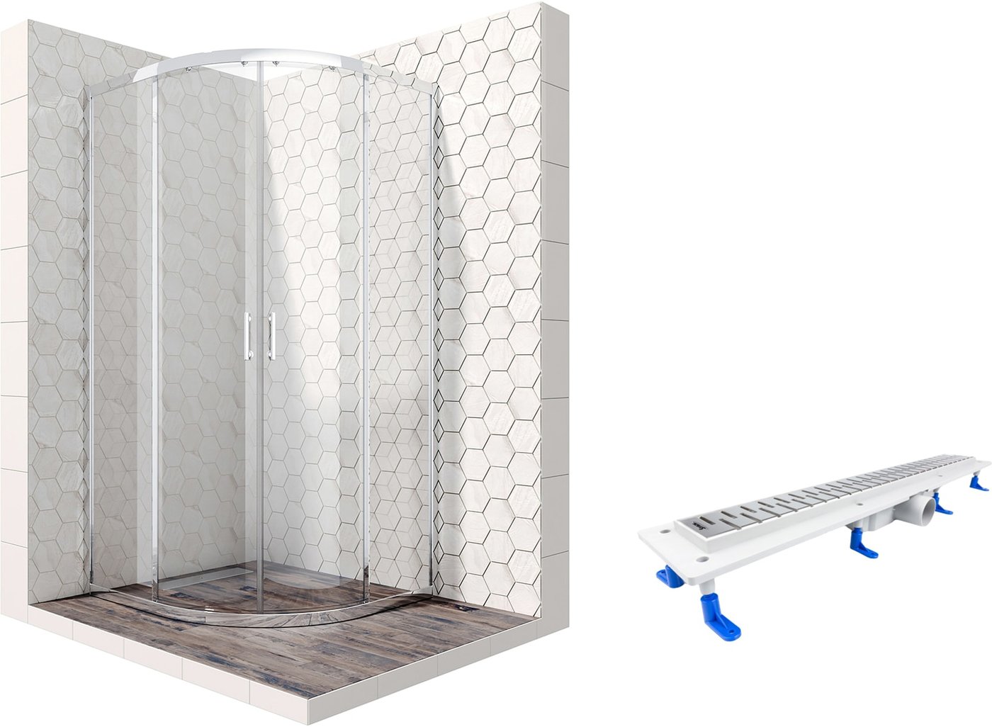 

Душевой уголок Ambassador Set 14011105-ST16