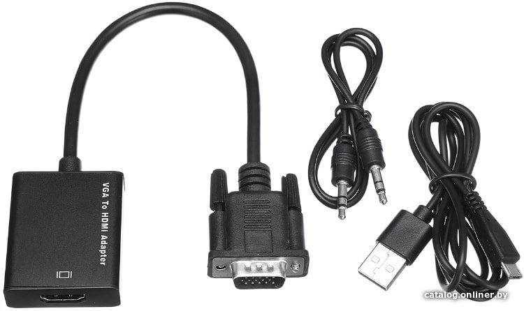 Адаптер USBTOP VGA на HDMI Pro+