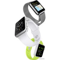 Умные часы Apple Watch 42mm Stainless Steel with Milanese Loop (MJ3Y2)