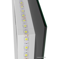  Mixline Зеркало Алон Квадрат 50x70 550228 (с подсветкой) в Гомеле