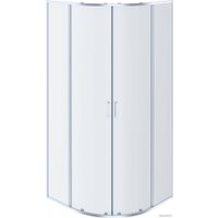 Душевой уголок Aquatek 90x90 AQ ARI RO 09020CH (хром/прозрачное стекло)