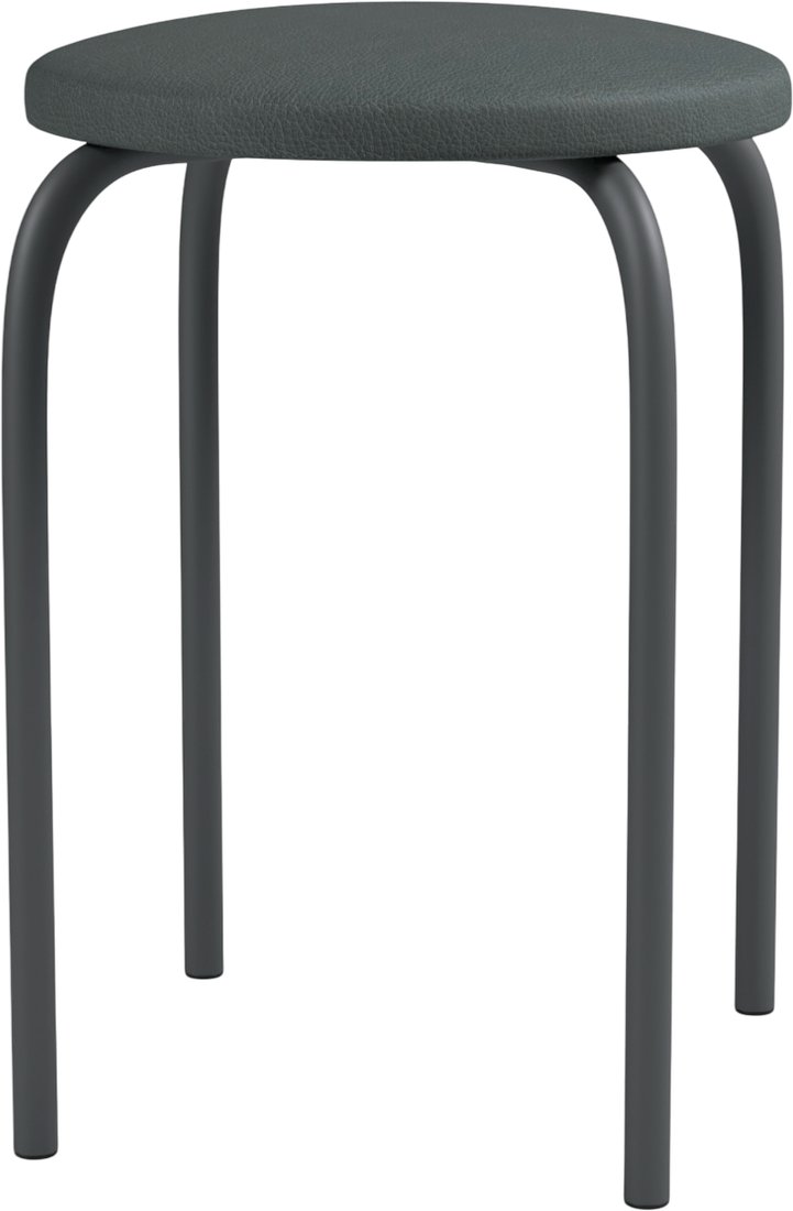 

Табурет Mio Tesoro Чико (серый/черный)