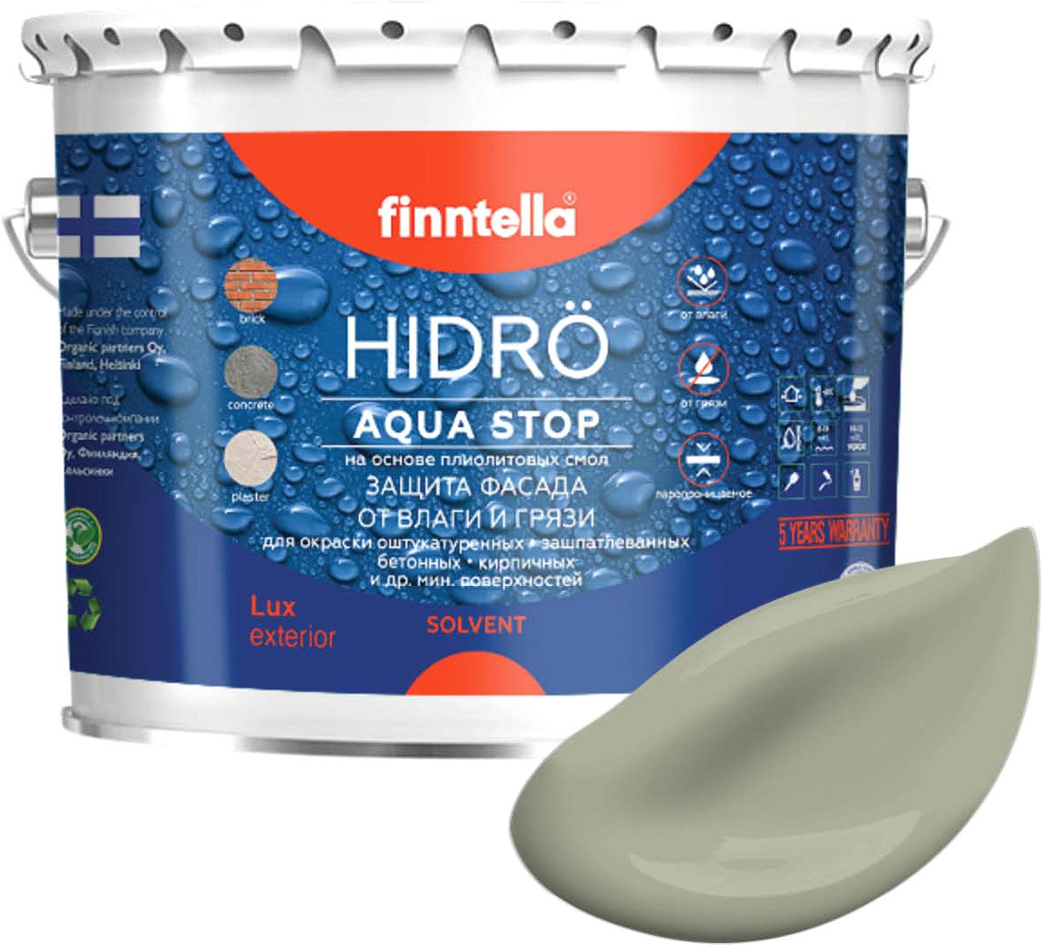 

Краска Finntella Hidro Suojaa F-14-1-3-FL024 2.7 л (зеленый)
