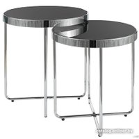 Журнальный столик Signal Saga (черный/хром)