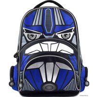 Школьный рюкзак Феникс+ Робот 54115 (цветной принт/синий)