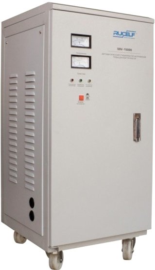 

Стабилизатор напряжения Rucelf SDV-15000
