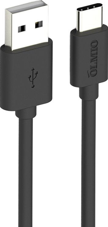 

Кабель Olmio 038656 USB Type A - USB Type C (2 м, черный)