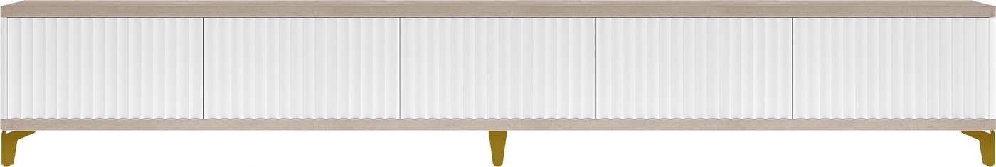 

Тумба Shtabe Royal 5039 эко (макиато-золото)