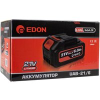 Аккумулятор Edon UAB-21/6.0 (21В/6 Ач)