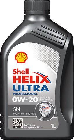 

Моторное масло Shell Helix Ultra SN 0W-20 1л
