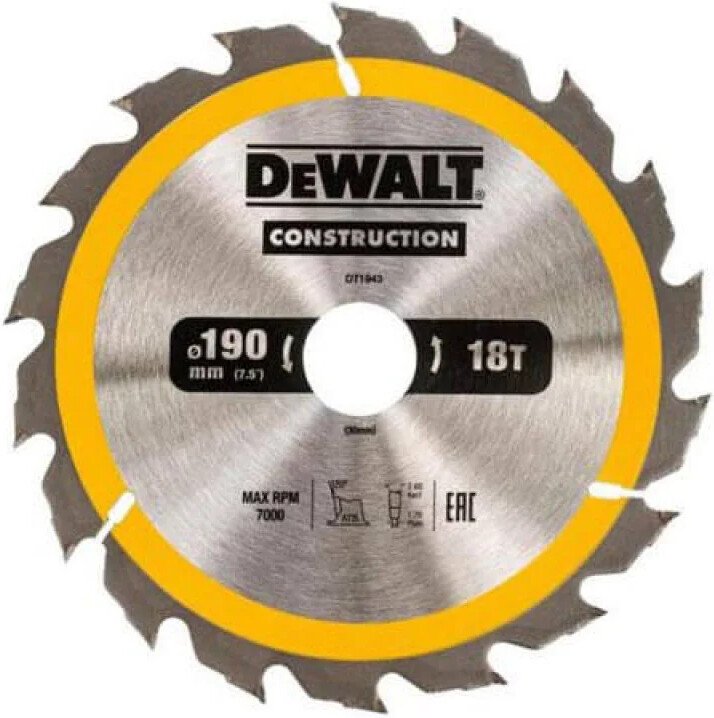 

Пильный диск DeWalt DT1943