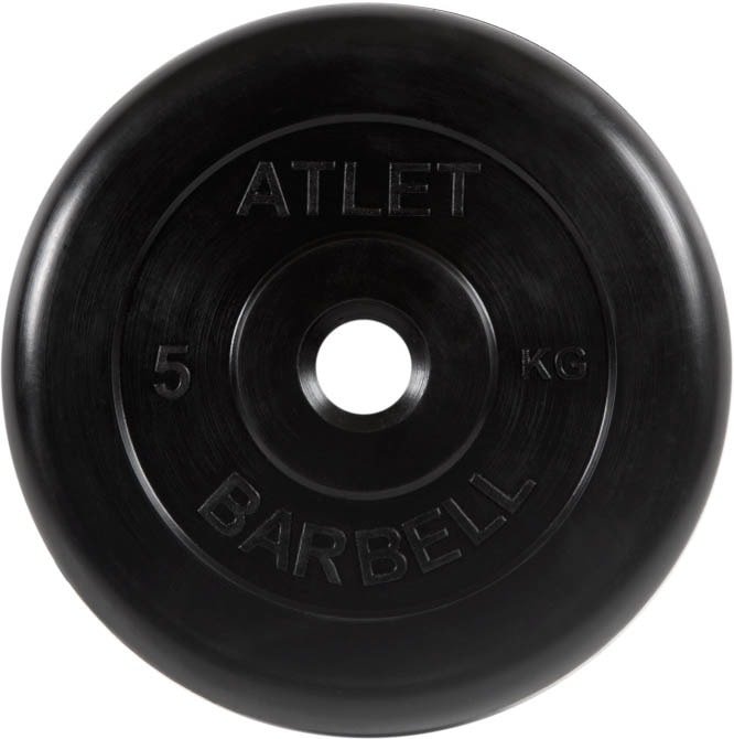 

Диск MB Barbell Атлет 26 мм (1x5 кг)